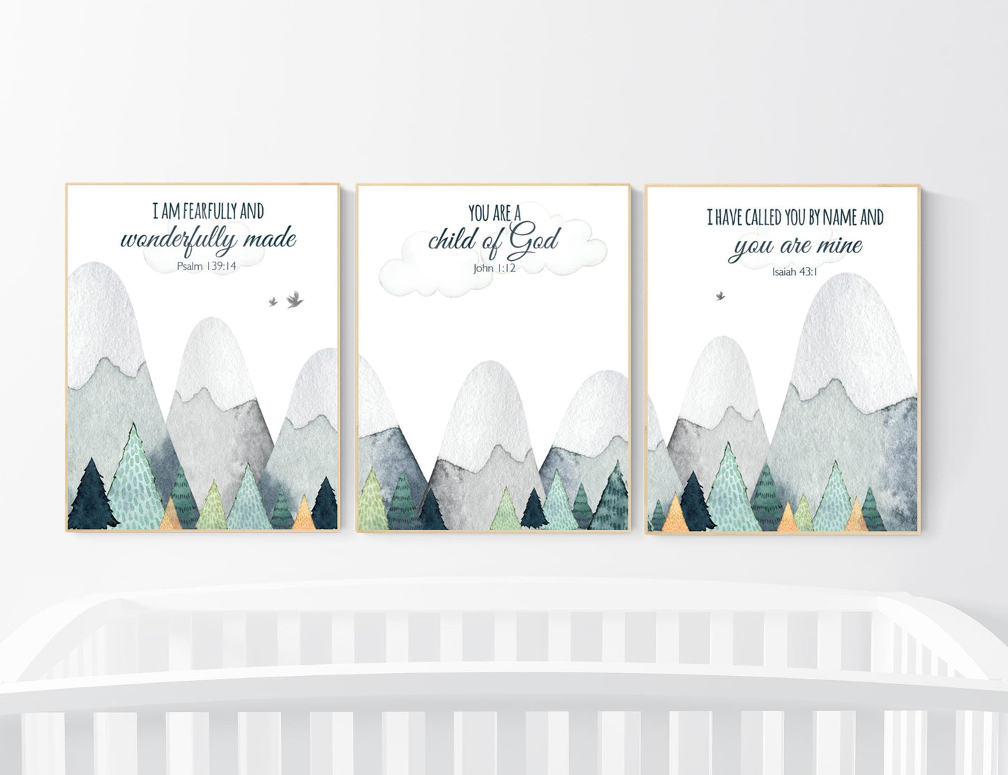 Nursery decor boy mountain, adventure nursery, adventure theme nursery, gender neutral, bible nursery, verse nursery, scripture print